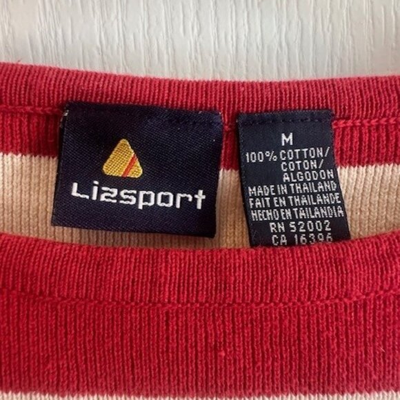 Vintage Liz Sport Cropped Sweater - Med - Picture 2 of 4